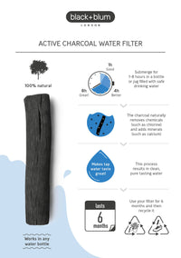 Blackblum Active Charcoal Water Filter | Will's Vegan Store