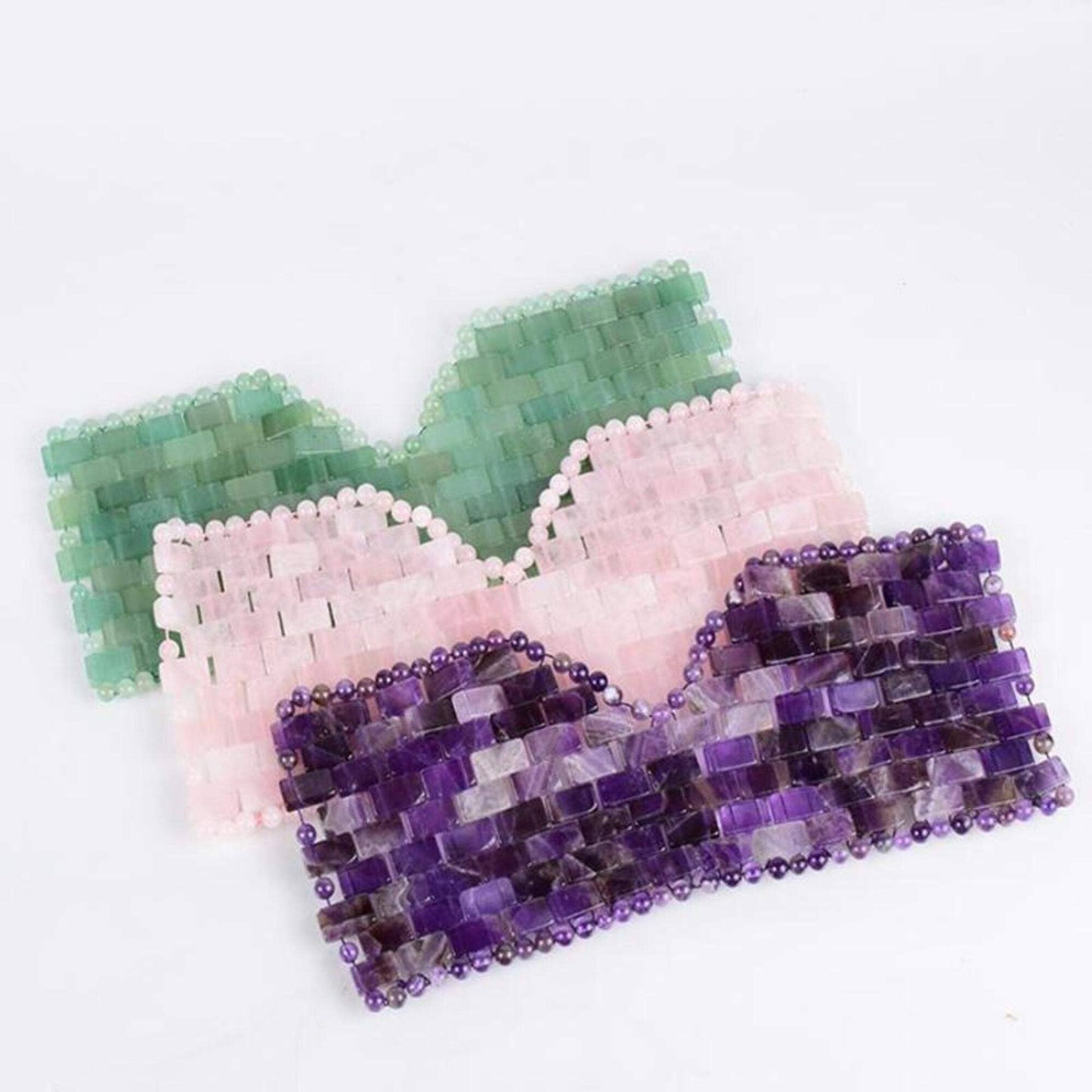 Crystolver Authentic Jade Eye Mask