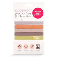 Ecoliving Kooshoo Plastic Free Hair Ties | Will's Vegan Store