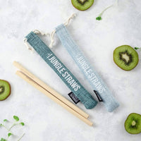 Jungle Culture Bamboo Straws Set | Will's Vegan Store