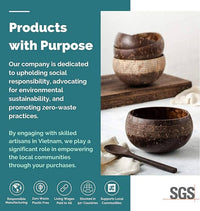 Jungle Culture Coconut Bowl Spoon Cosmos | Will's Vegan Store