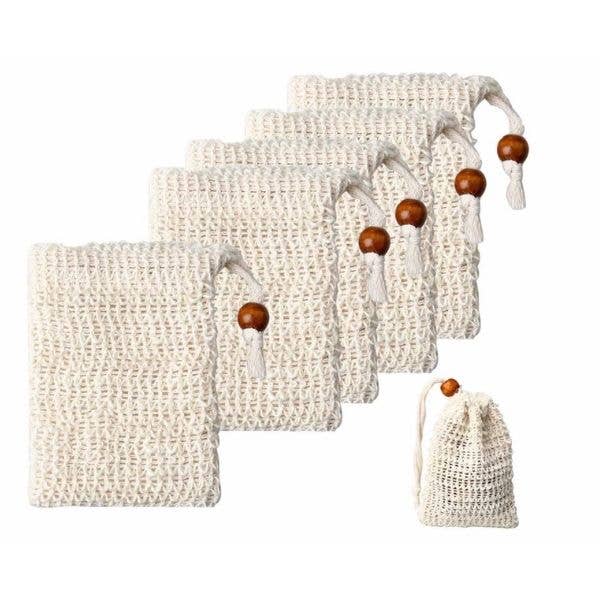 Jungle Culture Sisal Soap Bag | Will's Vegan Store