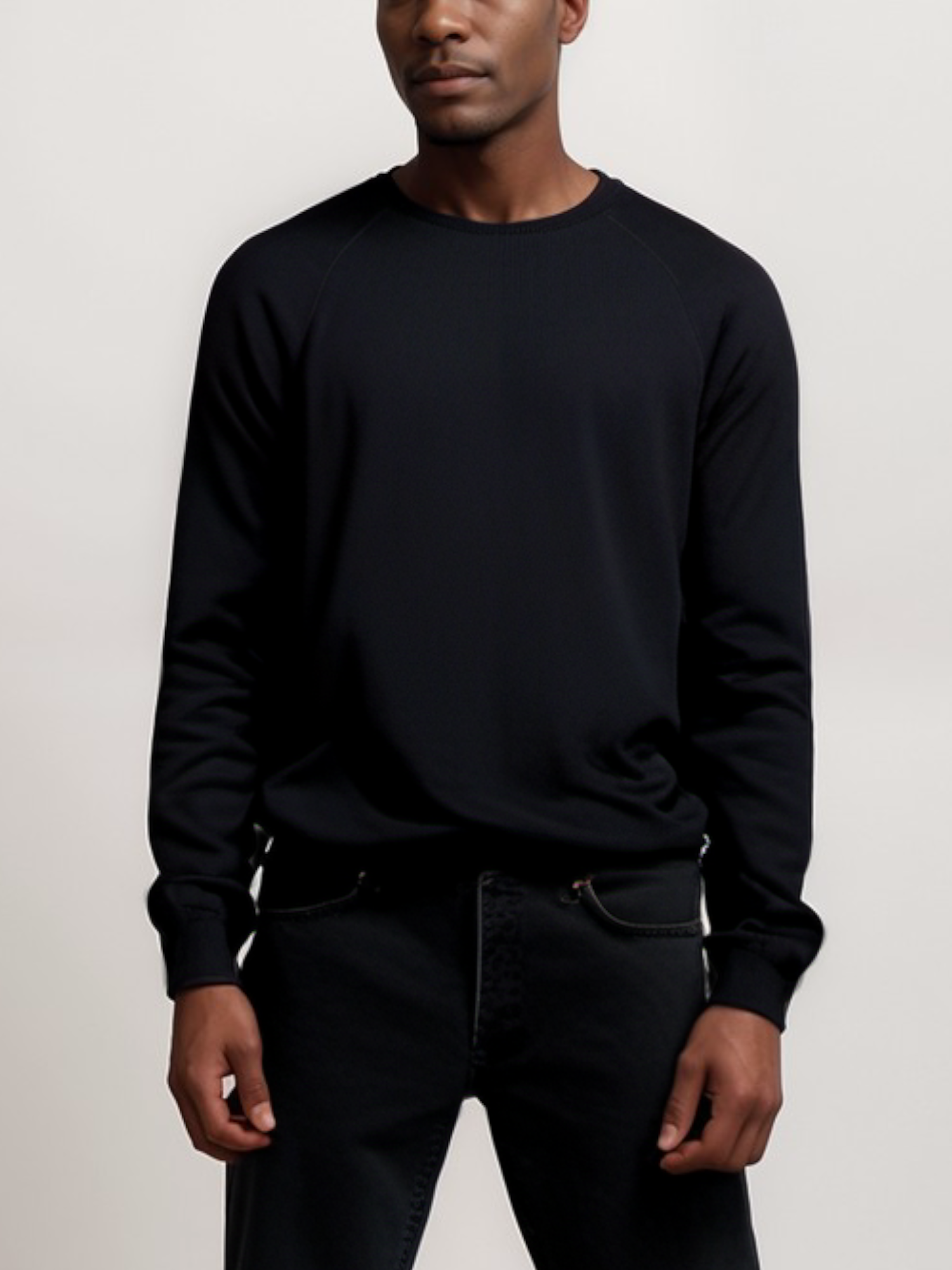 Vegan Men's Recycled Tailored Knit Crew | Will's Vegan Store