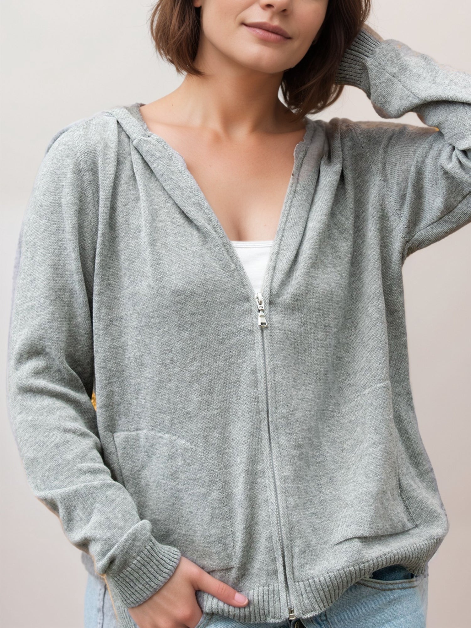 Vegan Women's Recycled Loungewear Knit Hoodie | Will's Vegan Store