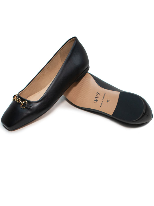 Square Toe Ballet Flats