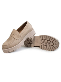 Track Sole Penny Loafers | Will's Vegan Store