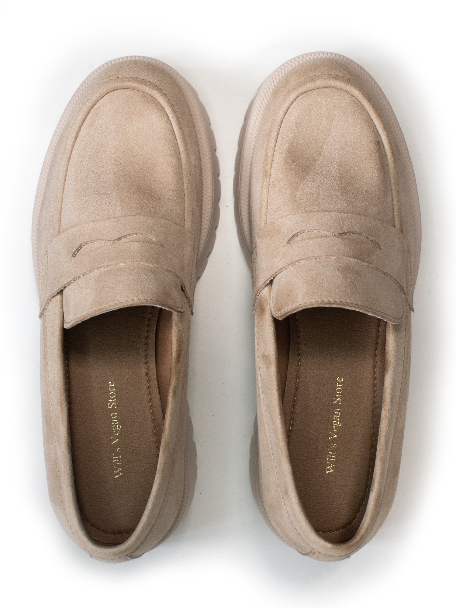 Track Sole Penny Loafers | Will's Vegan Store