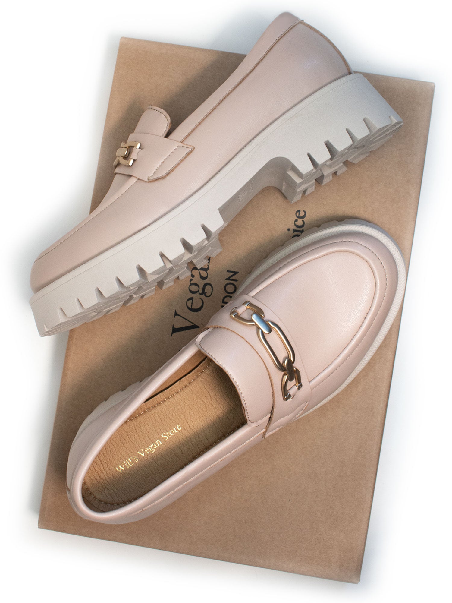 Women's Track Sole Loafers | Will's Vegan Store