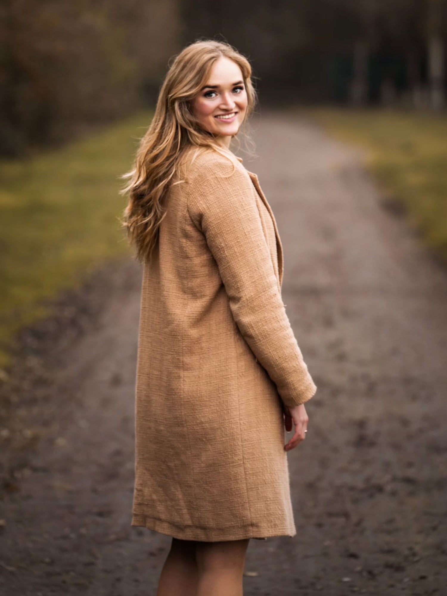 Vegan Women's Structured Vegan Wool Coat | Will's Vegan Store
