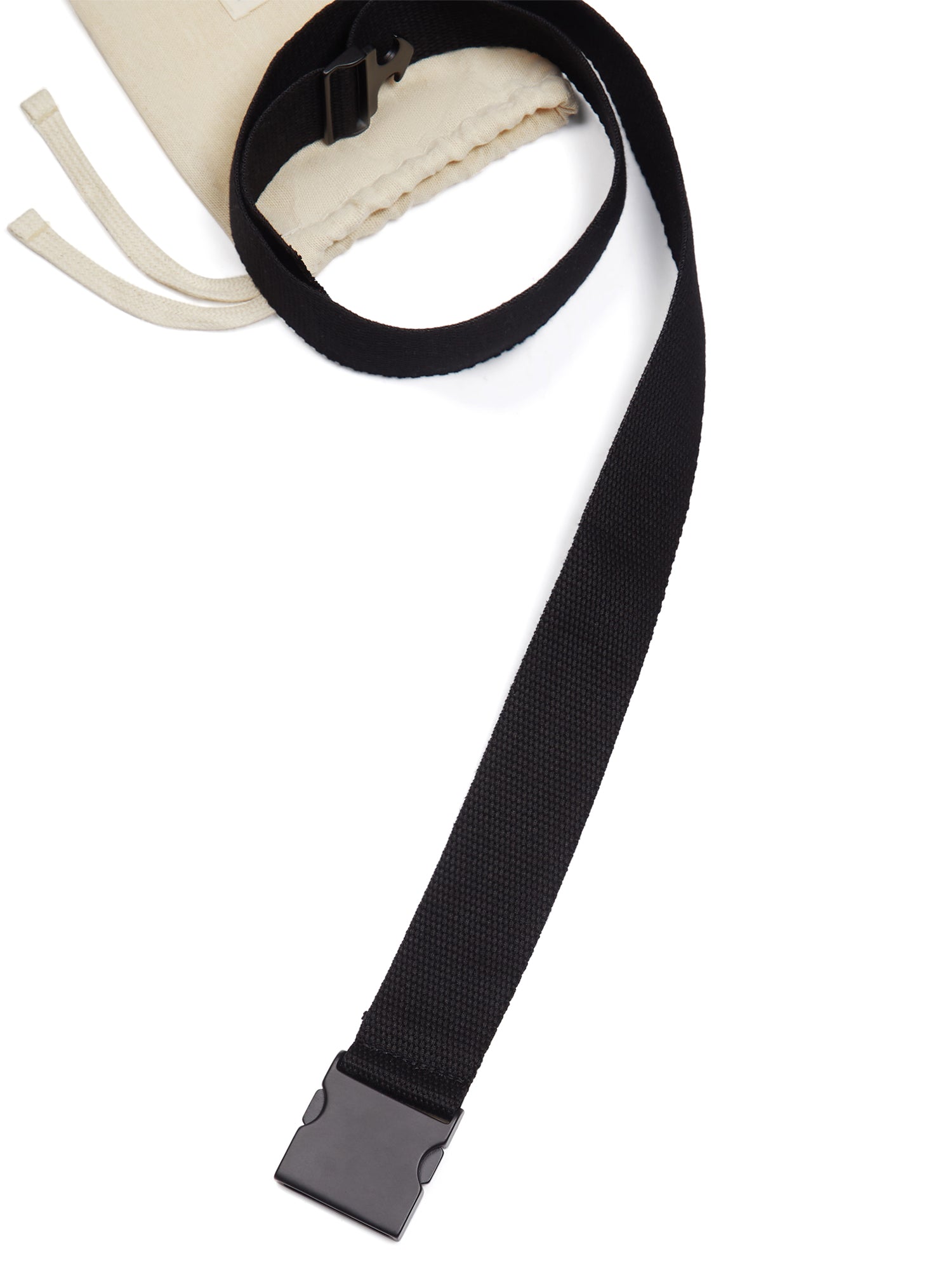 Vegan Women's 4cm Tencel Metal Clip Belt | Will's Vegan Store