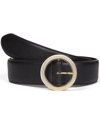Vegan Women's 4cm Circle Belt | Will's Vegan Store