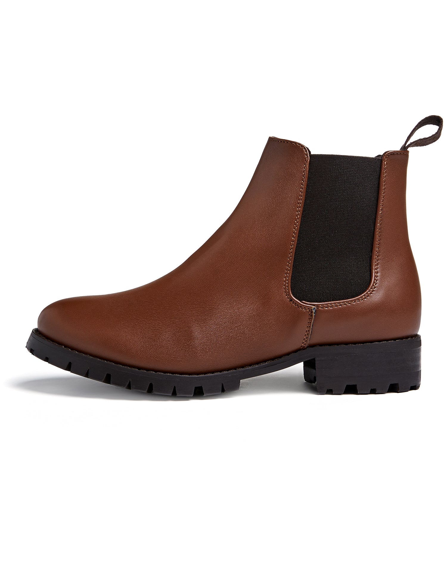 Vegan Women's Luxe Deep Tread Chelsea Boots | Will's Vegan Store