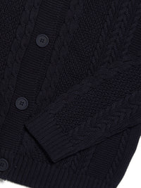 Vegan Women's Chunky Button Up Knited Cardigan | Will's Vegan Store