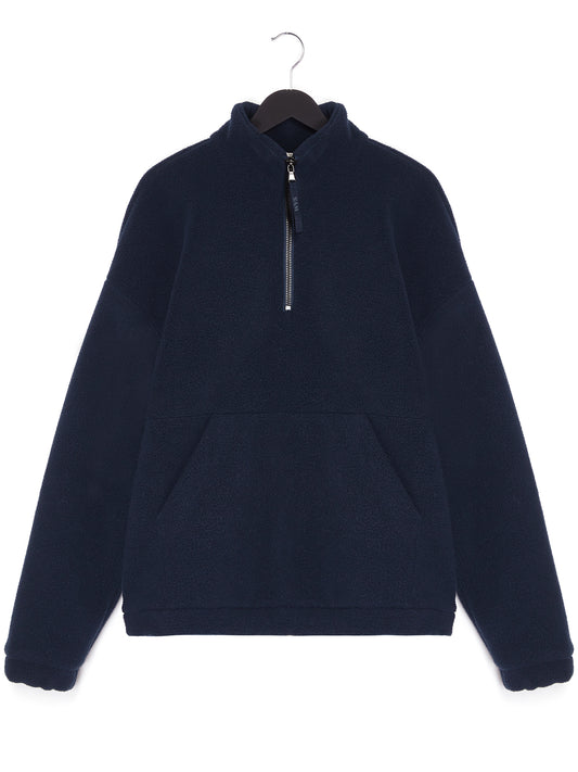 Recycled Windbreaker Fleece Quarter Zip | Vegan Fleeces