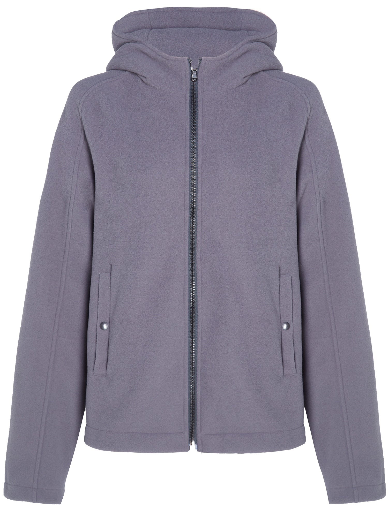 Vegan Women's Recycled Zip Through Hooded Fleece | Will's Vegan Store