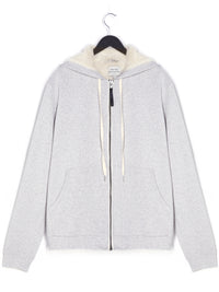 Men's Zip-Up Hoodie With Recycled Vegan Shearling Lining | Will's Vegan Store