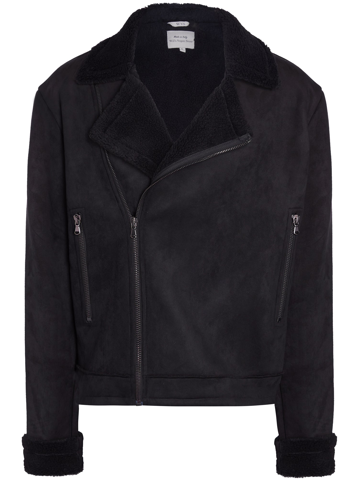 Women's Recycled Vegan Shearling Aviator | Will's Vegan Store