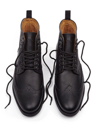 Vegan Men's Brogue Boots | Will's Vegan Store
