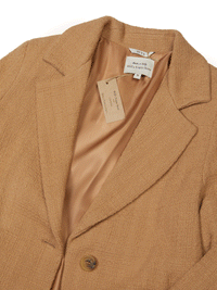 Vegan Women's Structured Vegan Wool Coat | Will's Vegan Store