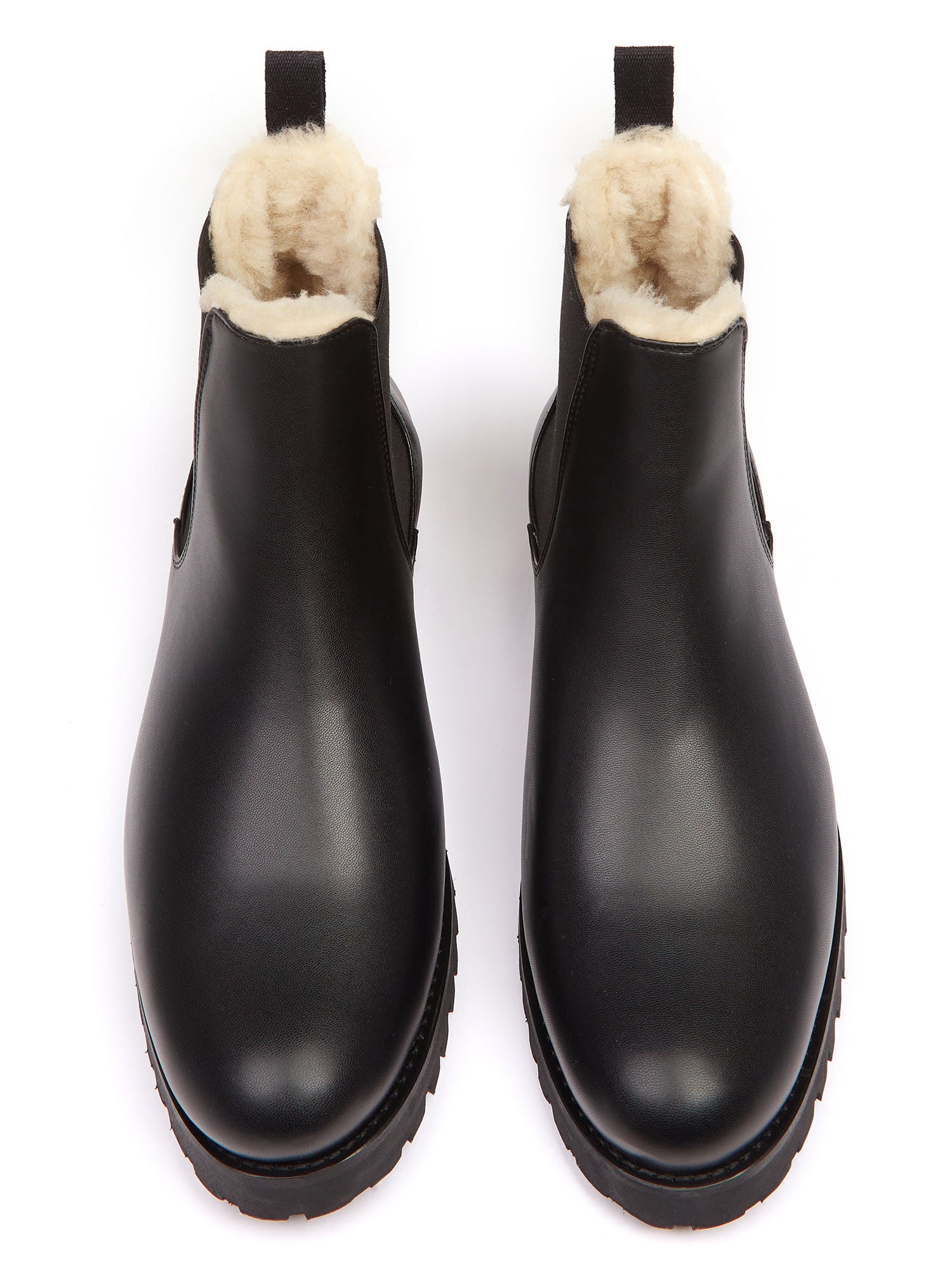 Vegan Men's Luxe Insulated Deep Tread Chelsea Boots | Will's Vegan Store