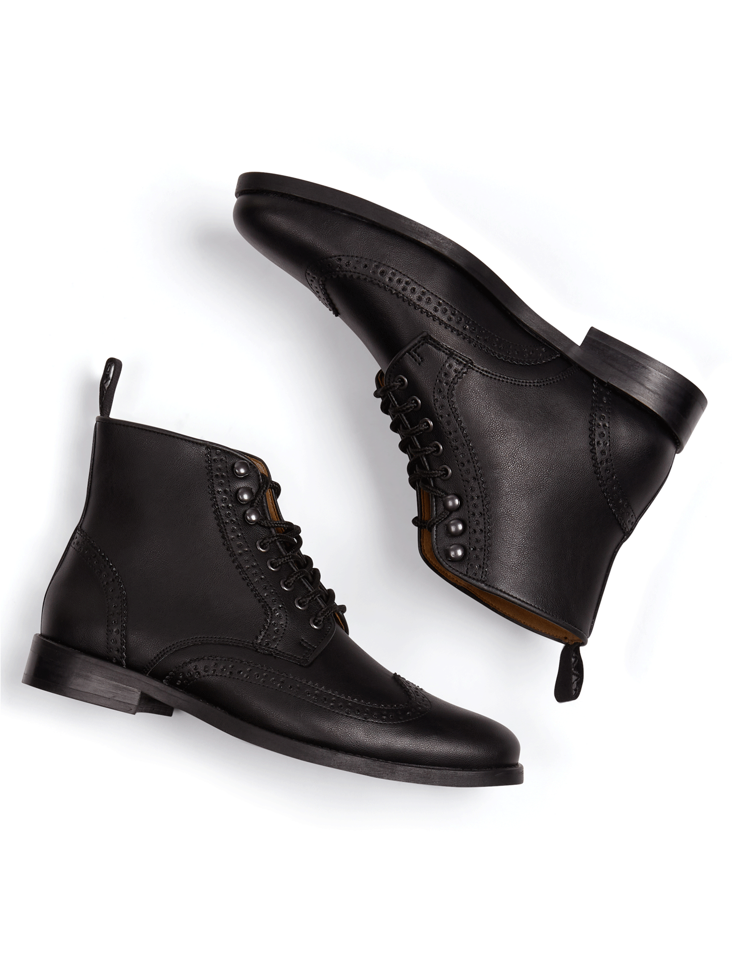 Vegan Women's Brogue Boots | Will's Vegan Store