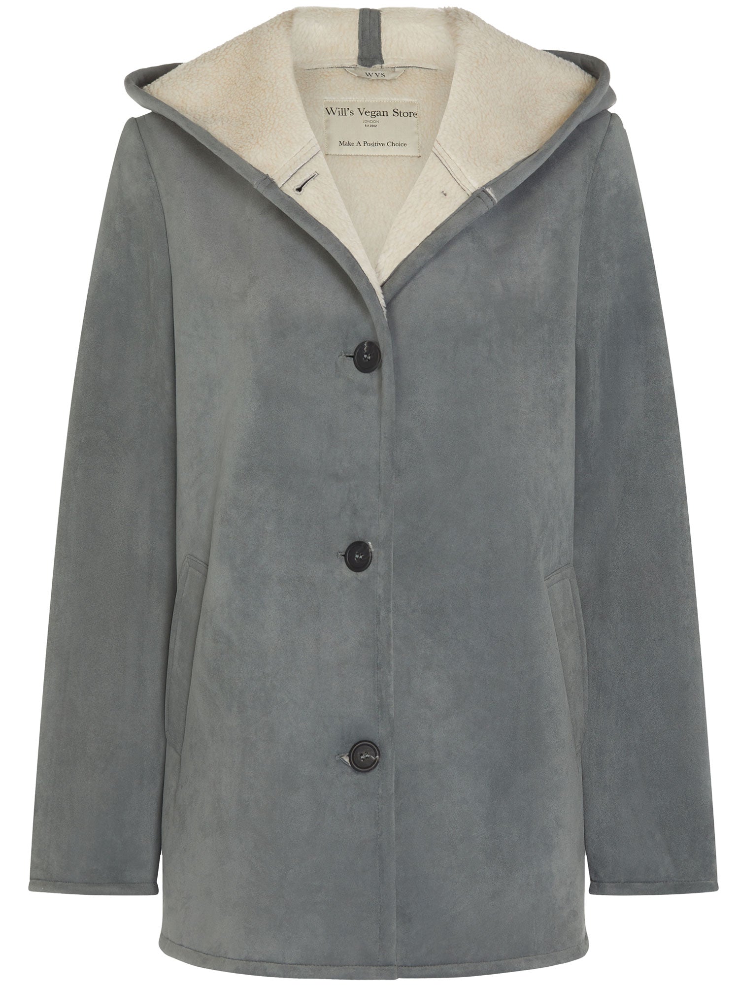 Vegan Women's Recycled Vegan Shearling Coat | Will's Vegan Store