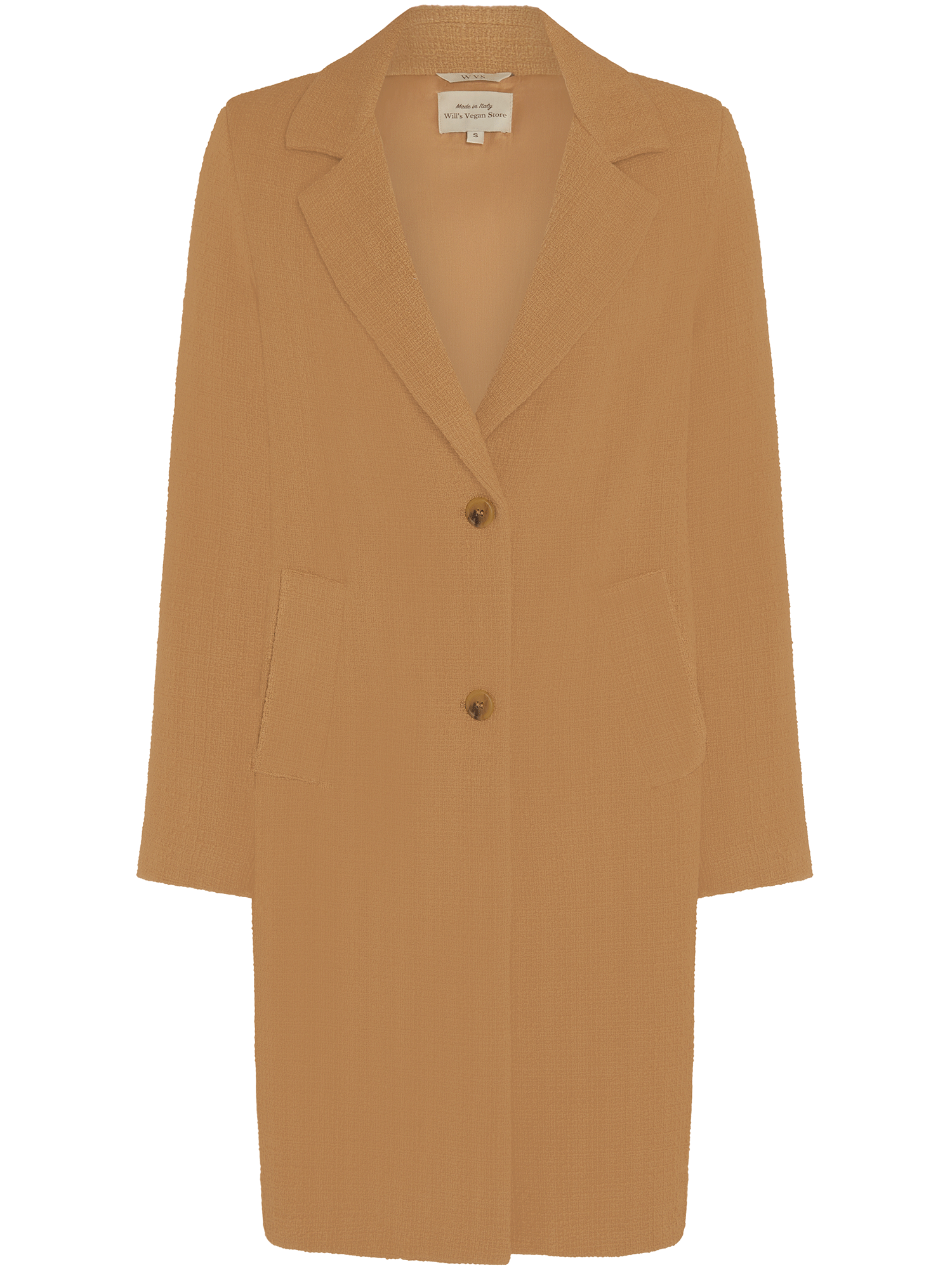 Vegan Women's Structured Vegan Wool Coat | Will's Vegan Store