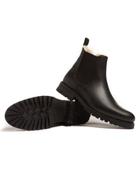 Vegan Men's Luxe Insulated Deep Tread Chelsea Boots | Will's Vegan Store