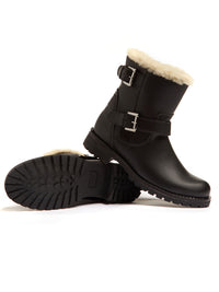 Vegan Women's Insulated Biker Boots | Will's Vegan Store