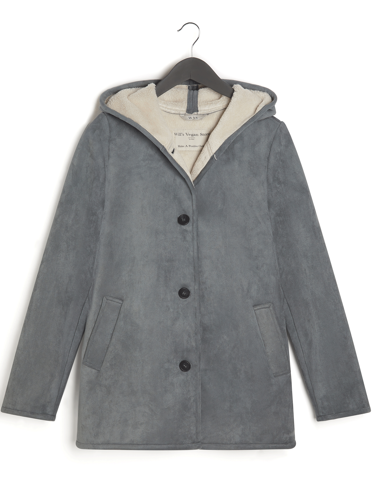 Vegan Women's Recycled Vegan Shearling Coat | Will's Vegan Store
