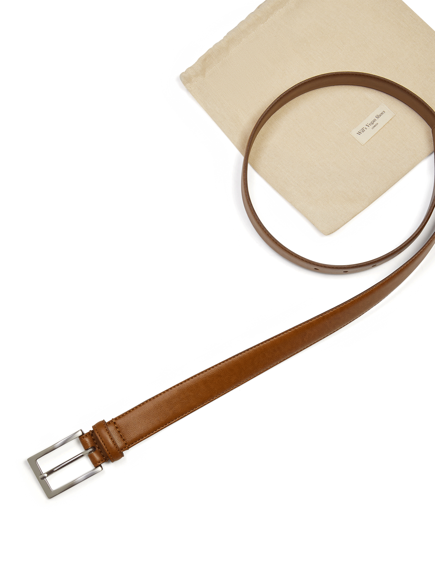 Vegan leather belt, 3 colors