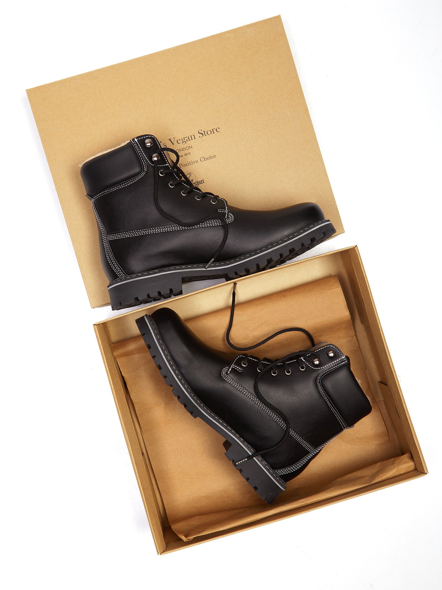 Vegan Men's Insulated Dock Boots | Will's Vegan Store