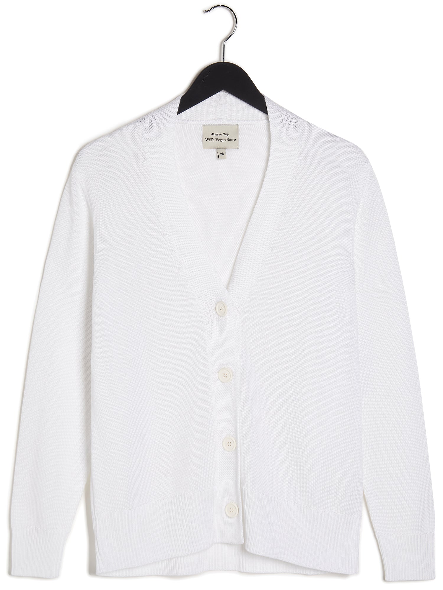 Vegan Women's Button Up Knitted Cardigan | Will's Vegan Store