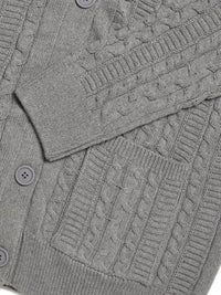 Vegan Women's Chunky Button Up Knitted Cardigan | Will's Vegan Store
