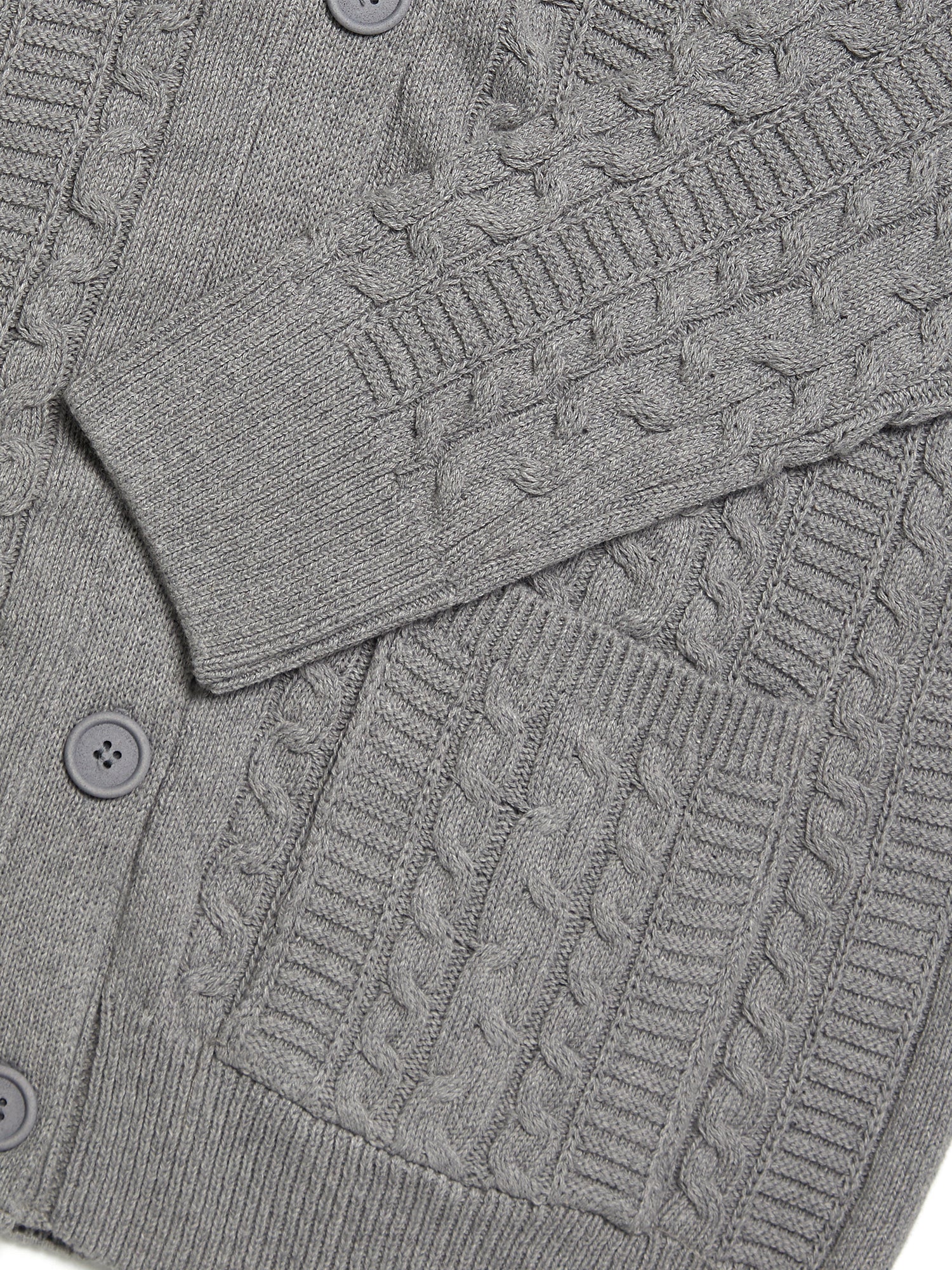 Vegan Women's Chunky Button Up Knitted Cardigan | Will's Vegan Store
