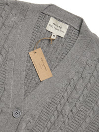 Vegan Women's Chunky Button Up Knitted Cardigan | Will's Vegan Store