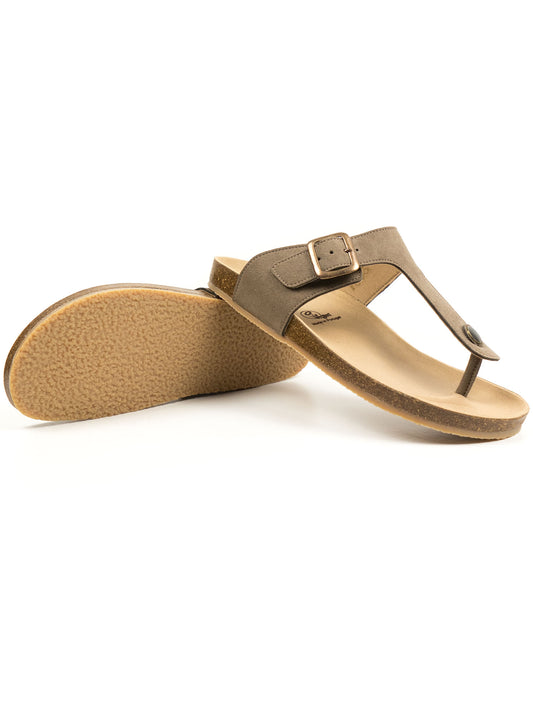 Toe Peg Footbed Sandals | Vegan Sandals