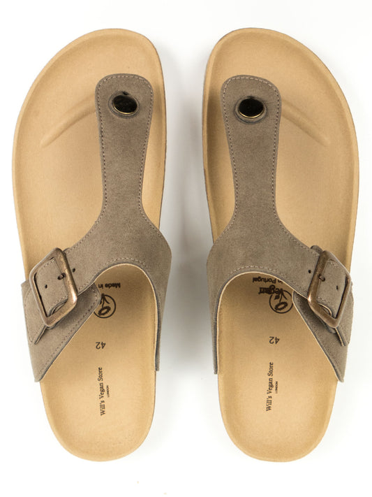 Toe Peg Footbed Sandals | Vegan Sandals