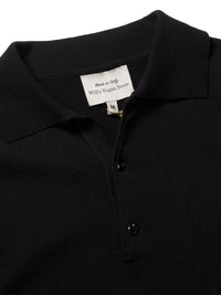 Vegan Men's Recycled Long Sleeve Polo | Will's Vegan Store