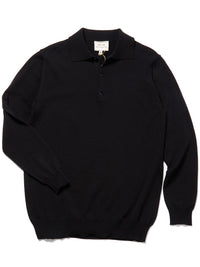 Vegan Men's Recycled Long Sleeve Polo | Will's Vegan Store