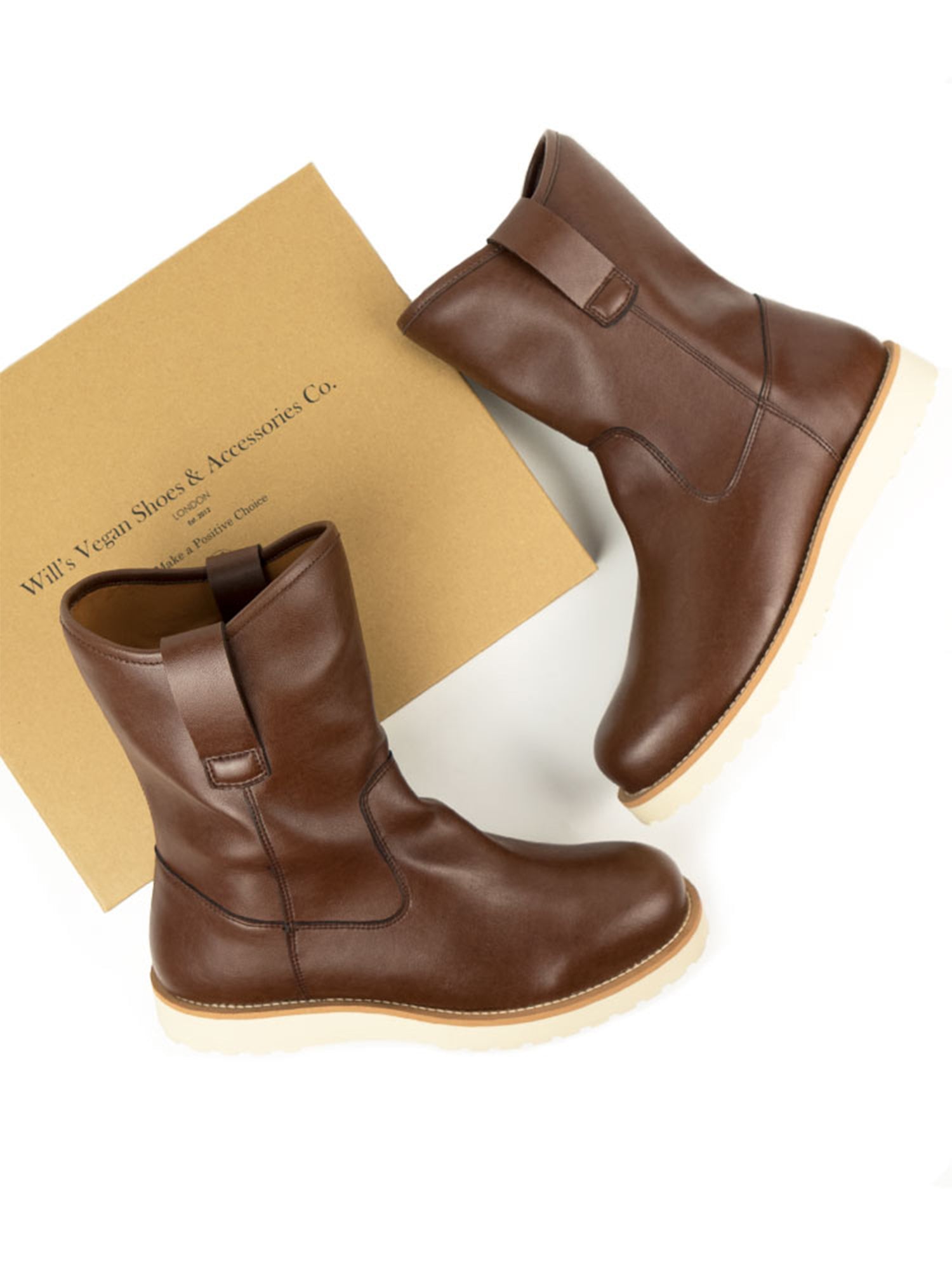 Vegan Men's Pull On Rig Boots Will's Vegan Store