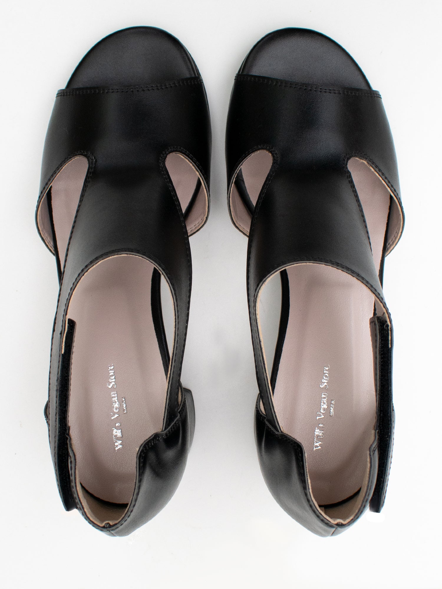 Vegan closed toe sandals top