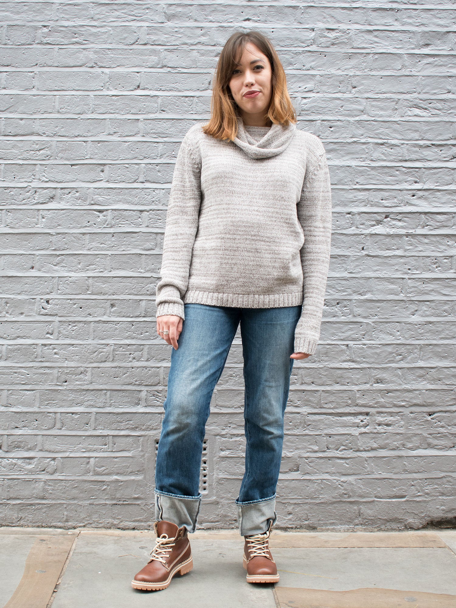 Vegan Women's Recycled Roll Neck | Will's Vegan Store