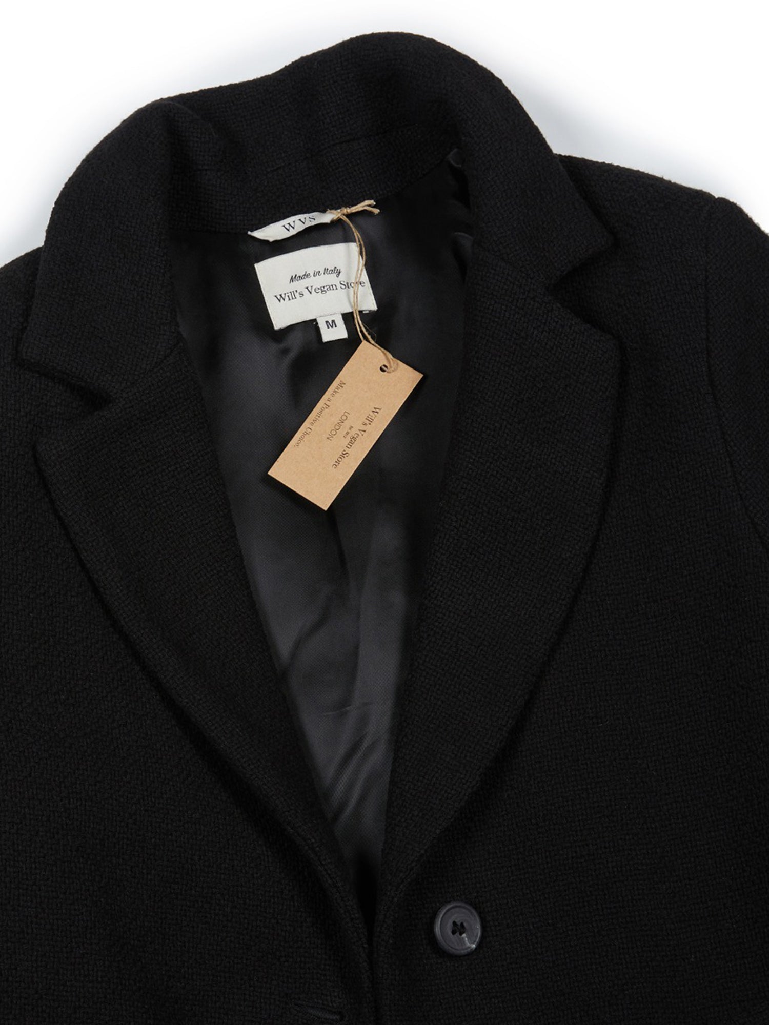 Vegan Women's Structured Vegan Wool Coat | Will's Vegan Store