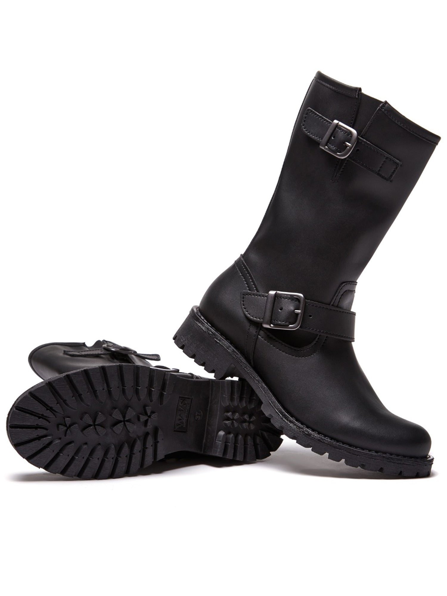 Vegan Women's Mid-Length Moto Boots Will's Vegan Store