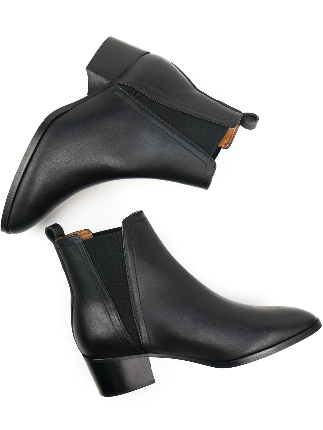 Vegan Women's Point Toe Chelsea Boots Will's Vegan Store