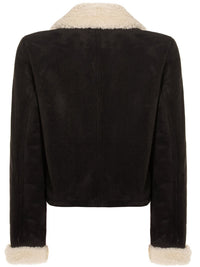 Vegan Women's Recycled Vegan Shearling Moto Jacket | Will's Vegan Store
