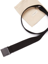 Vegan Men's 4cm Tencel Metal Clip Belt | Will's Vegan Store