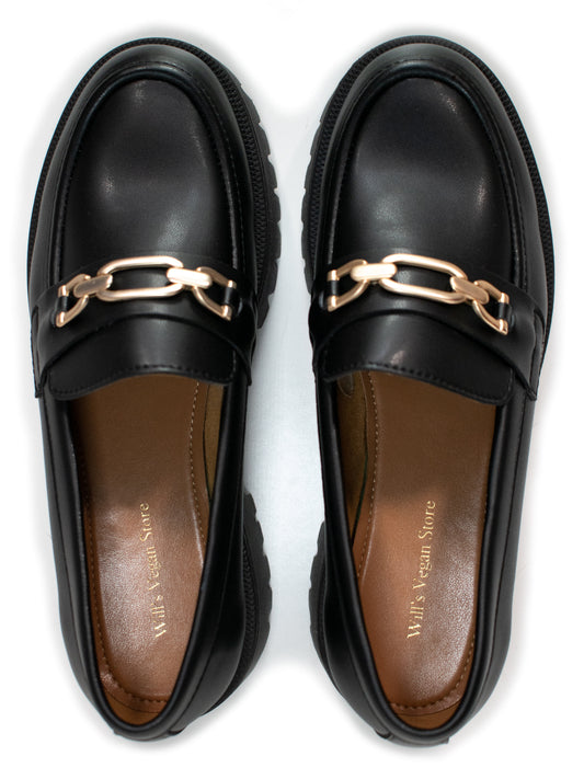 Track Sole Loafers | Vegan Loafers