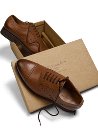 Vegan Men's Goodyear Welt Brogues | Will's Vegan Store